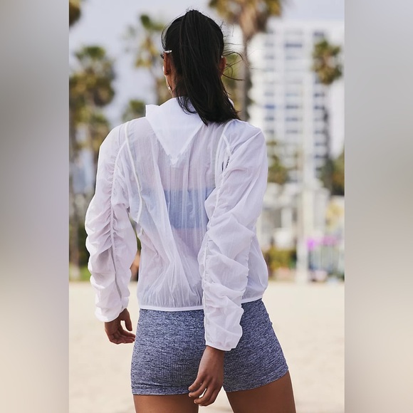 FREE PEOPLE Movement Great Escape Run Windbreaker NWOT (Black) - Picture 3 of 9